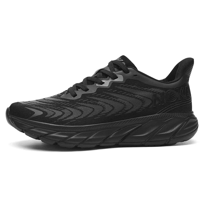 Men's Running Shoes Lightweight Breathable Ultra-Light Mesh Black Grey 5
