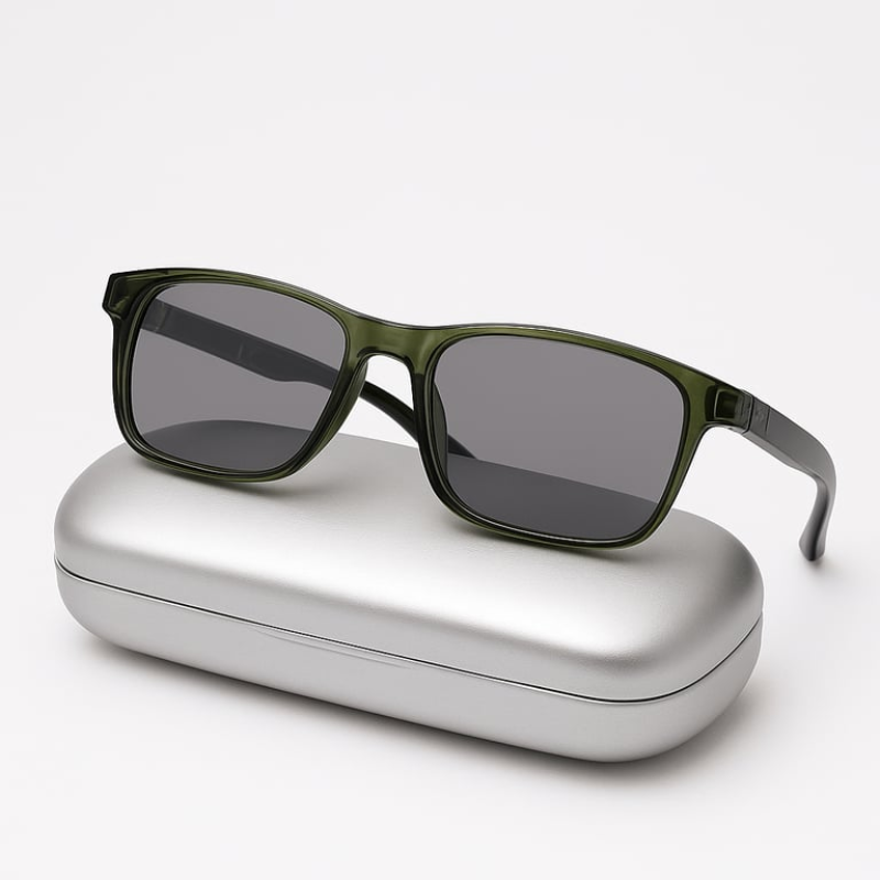 Men's Multifocal Reading Glasses Photochromic Blue Light Blocking TR90 Lightweight 5