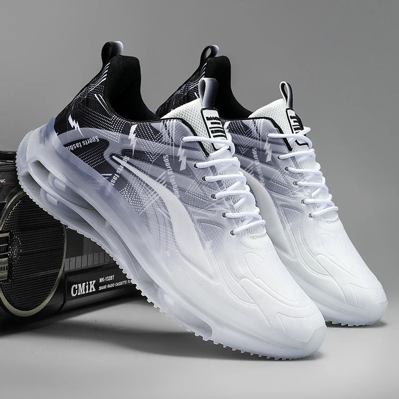 Men's Sneakers Air-Cushioned Lightweight Breathable Non-Slip Casual Shoes 2