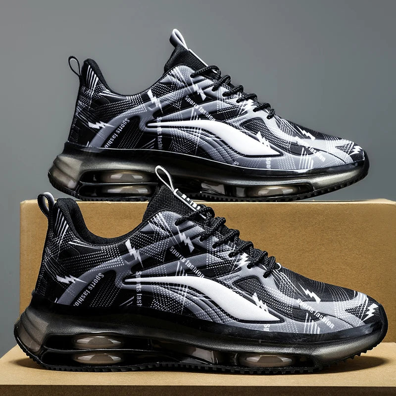 Men's Sneakers Air-Cushioned Lightweight Breathable Non-Slip Casual Shoes 6