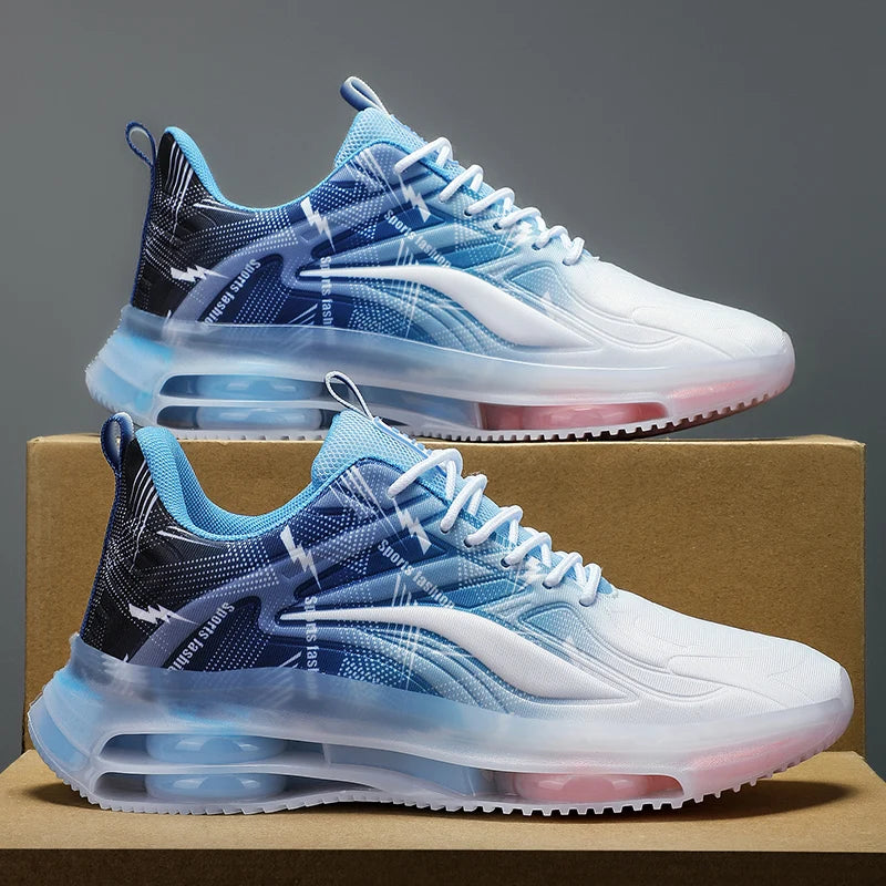Men's Sneakers Air-Cushioned Lightweight Breathable Non-Slip Casual Shoes 7