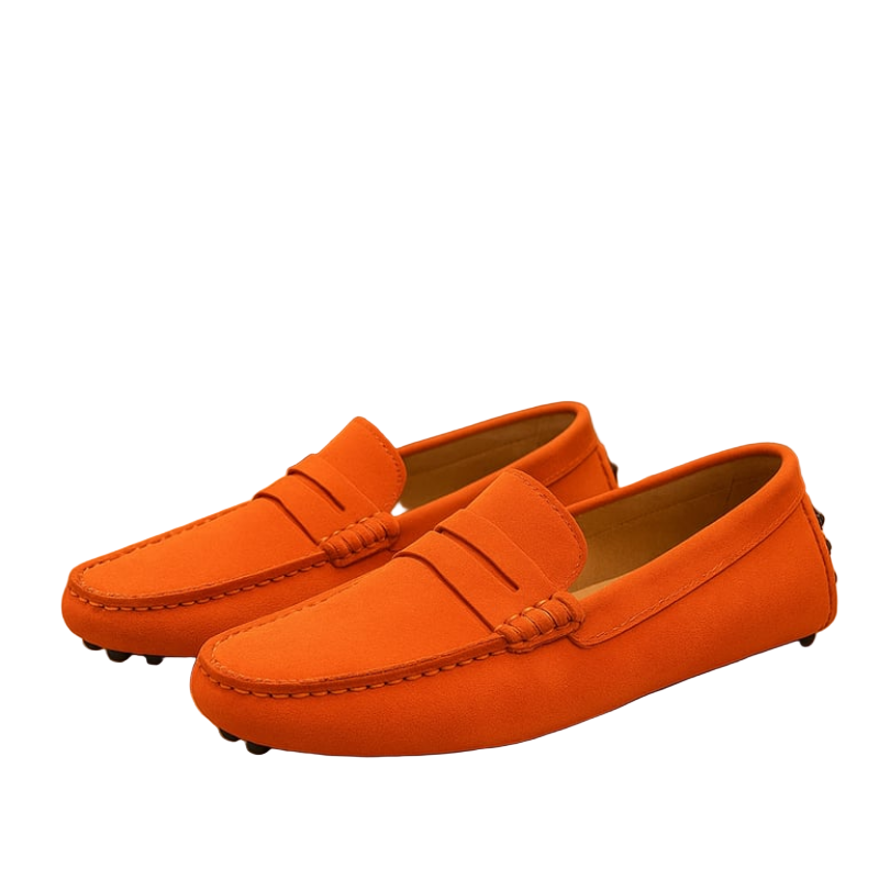 Variant image for Men's Loafers Casual Driving Moccasins Breathable Oversized Fit Non-Leather Rubber-57